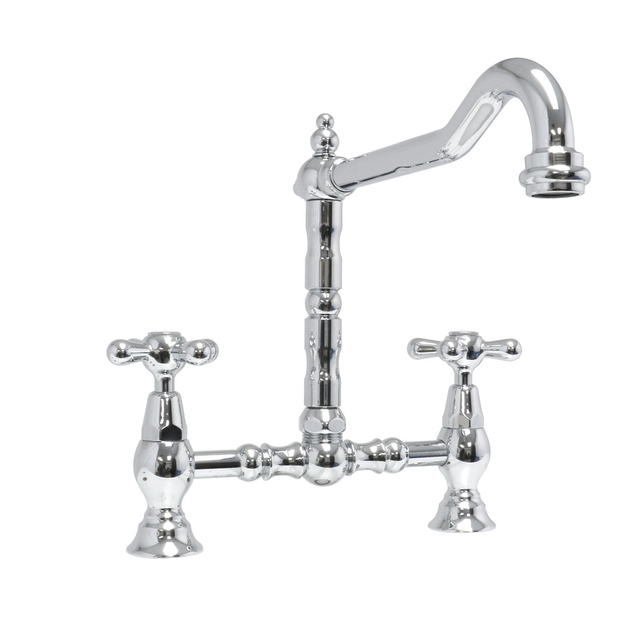 Paini NOSTALGIA two-handle bridge bar/kitchen faucet