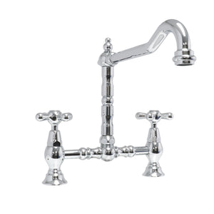 Paini NOSTALGIA two-handle bridge bar/kitchen faucet