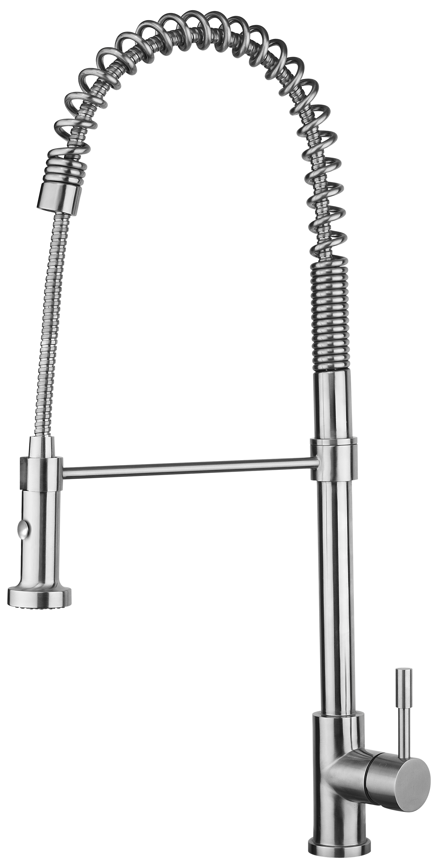 Bari restaurant-style stainless steel kitchen sink faucet Eurolux