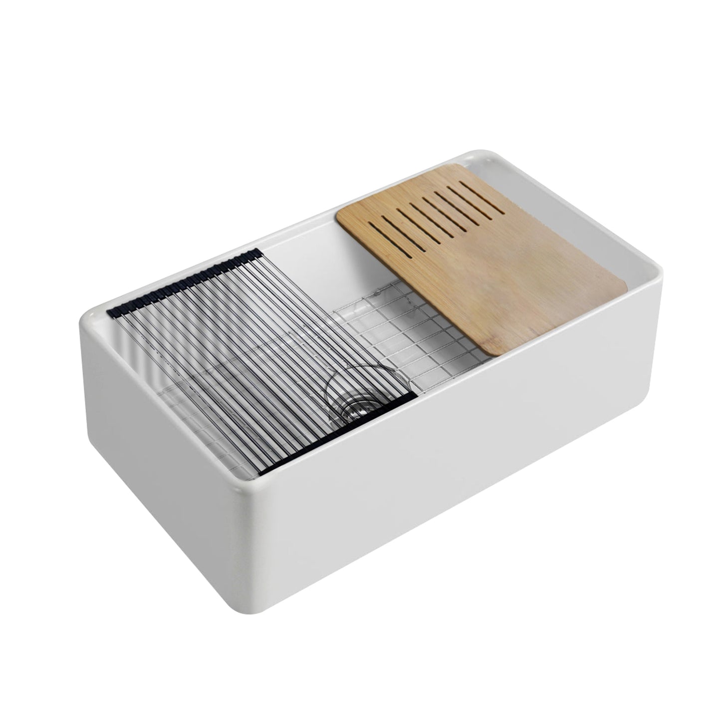 3520113 Apron Fireclay Kitchen Sink