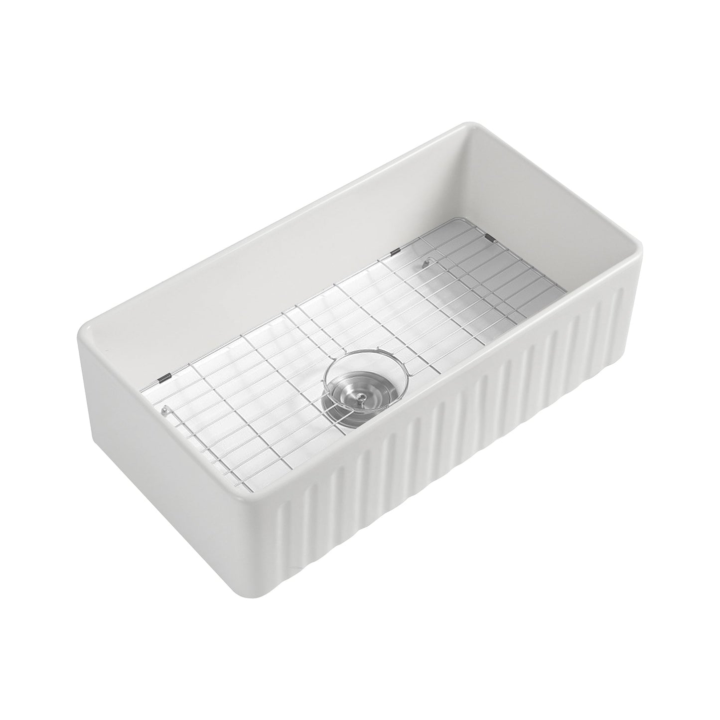 3521913 Apron Fireclay Kitchen Sink