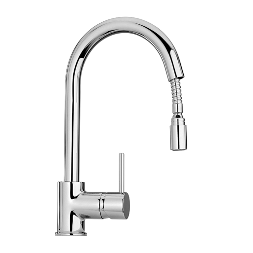 Paini Elba single side lever kitchen faucet