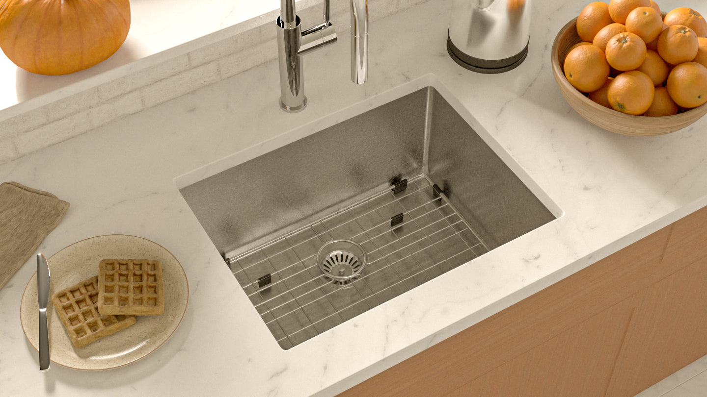 SRRV2318CBG- SINGLE BOWL KITCHEN SINK
