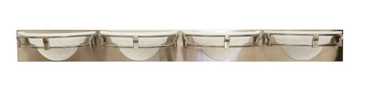 Eurolux four set satin nickel vanity lights