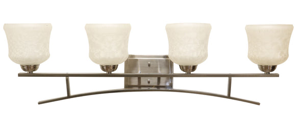 EL97494-4 Satin Nickel vanity light