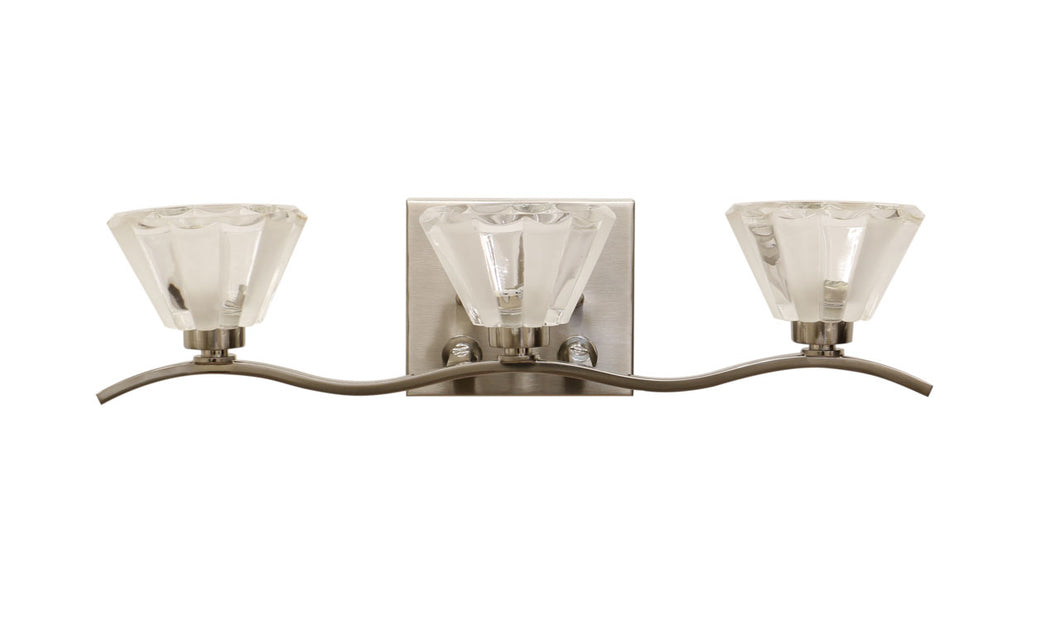 EL98893 Satin Nickel vanity light