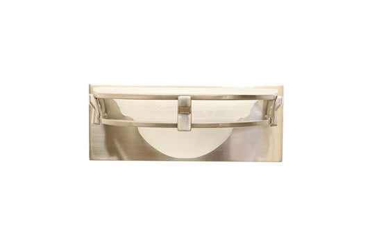 Eurolux satin nickel vanity wall light