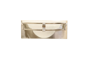 Eurolux satin nickel vanity wall light