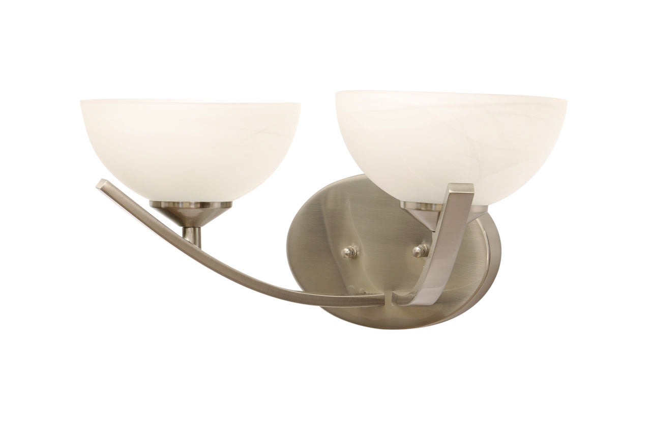 EL96292 Satin Nickel vanity light