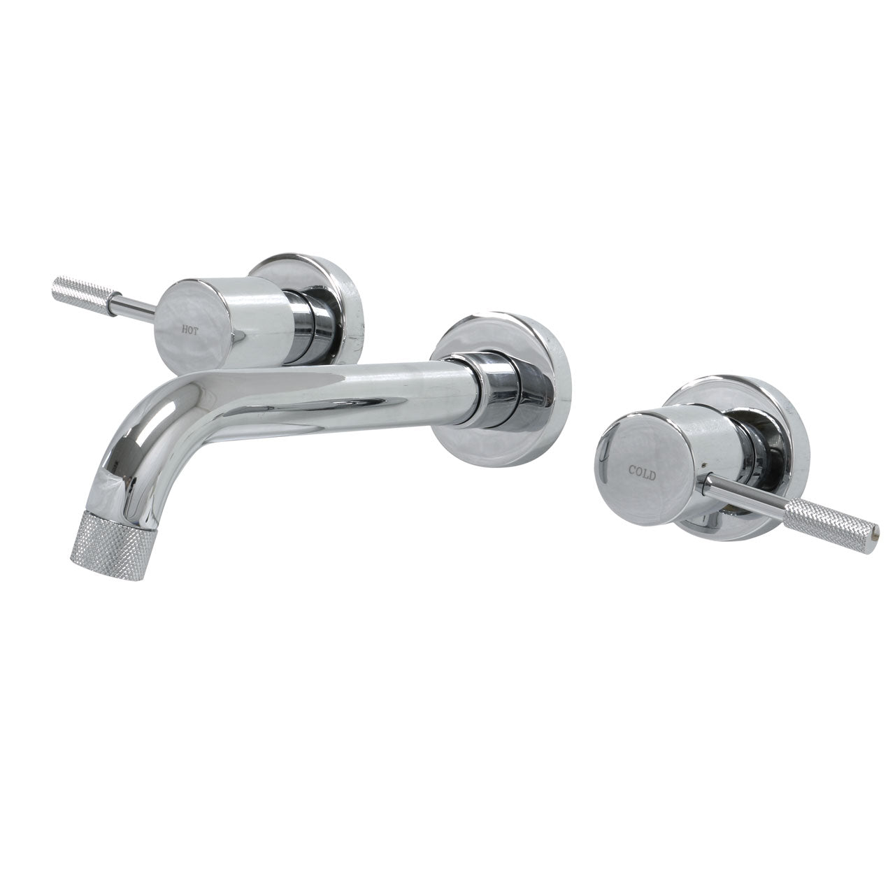 Paini FLUXIO three hole wall mount lavatory faucet