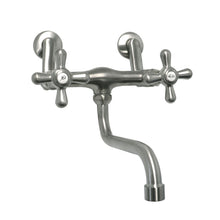 Paini LIBERTY two-handle wall mount bar/kitchen faucet