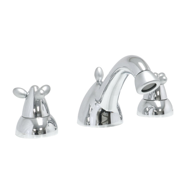 Paini TRIXI three hole dual lever lavatory faucet