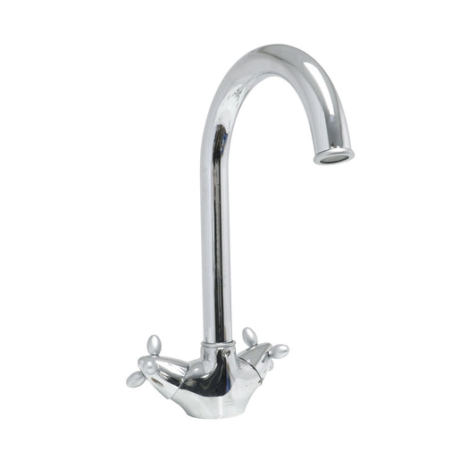 Paini TRIXI single hole dual lever Kitchen faucet