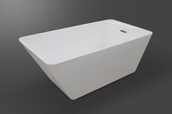 Sphene 67 rectangular modern freestanding tub Eurolux
