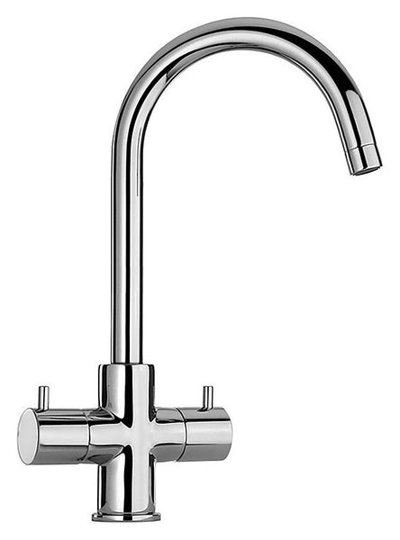 Paini Cox Cruciform Kitchen Faucet Chrome