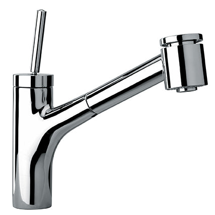 Paini COX single lever extractable faucet