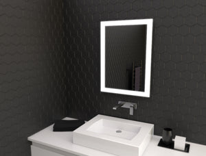Eurolux Dijon LED-illuminated bathroom mirror