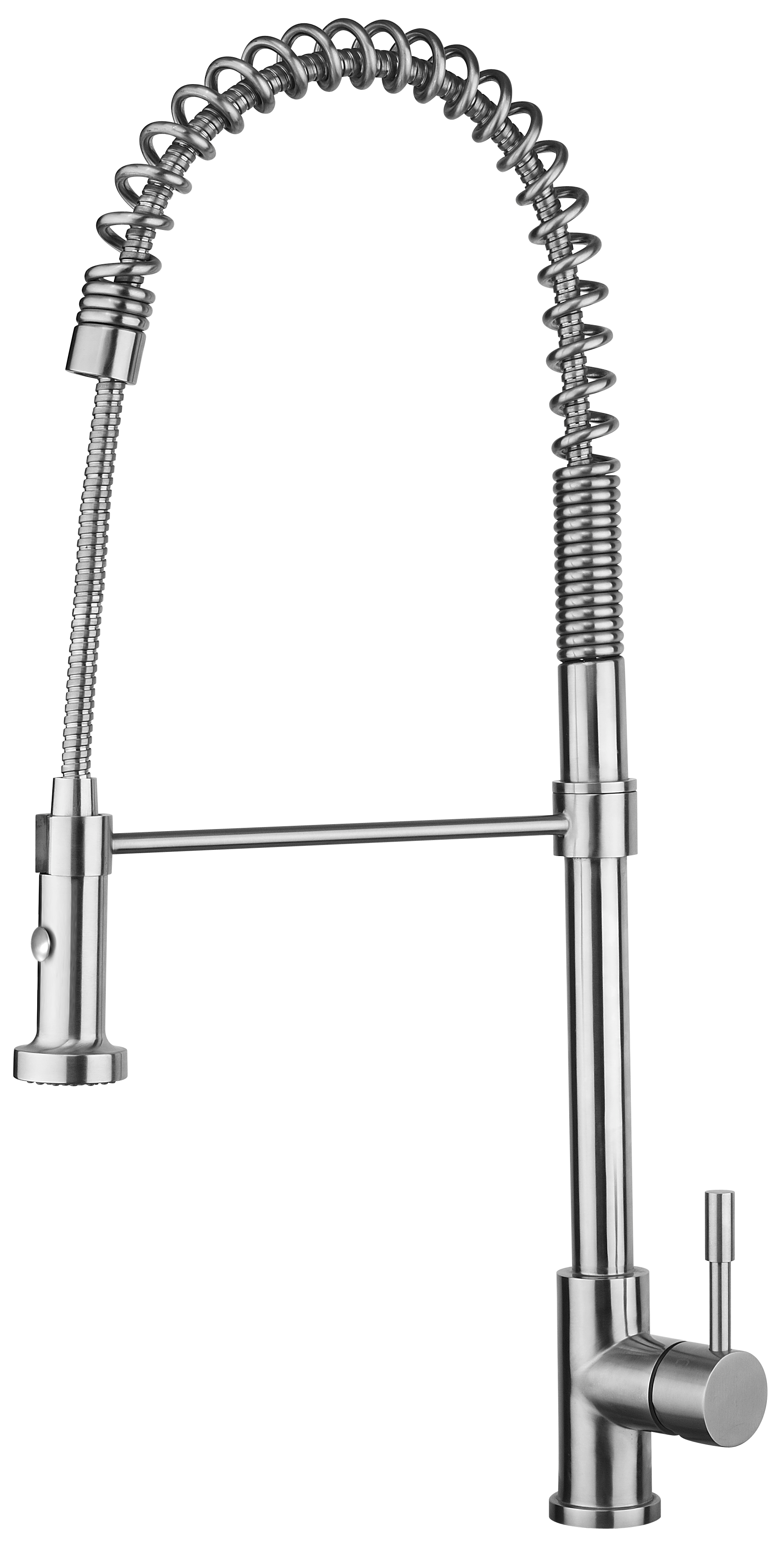 Bari restaurant-style stainless steel kitchen sink faucet Eurolux