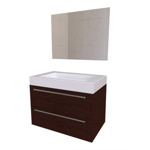 Reims Wall-Mounted Medicine Cabinet with Basin